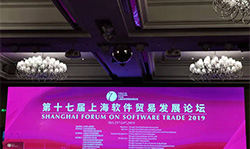 园区参加第十七届上海软件贸易发展论坛